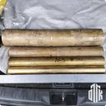 Круг бронзовый 55 мм БрАЖ9-4 полутвёрдый горячекатаный ГОСТ 1628-2019