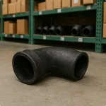 Отвод чугунный 80 мм 90 градусов раструбный водопроводный СЧ20 ГОСТ 5525-88