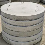 Плита днища колодца ПН-10 1500х100мм Серия 3.900.1-14