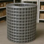 Сетка сварная для забора 25,4х12,7х2 мм в рулонах 1х20 м низкоуглеродистая оцинкованная